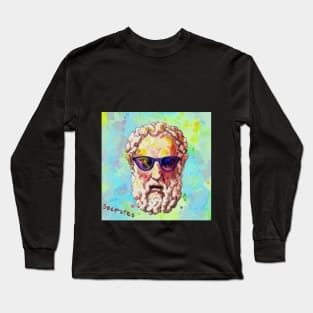 Socrates Cool version Long Sleeve T-Shirt